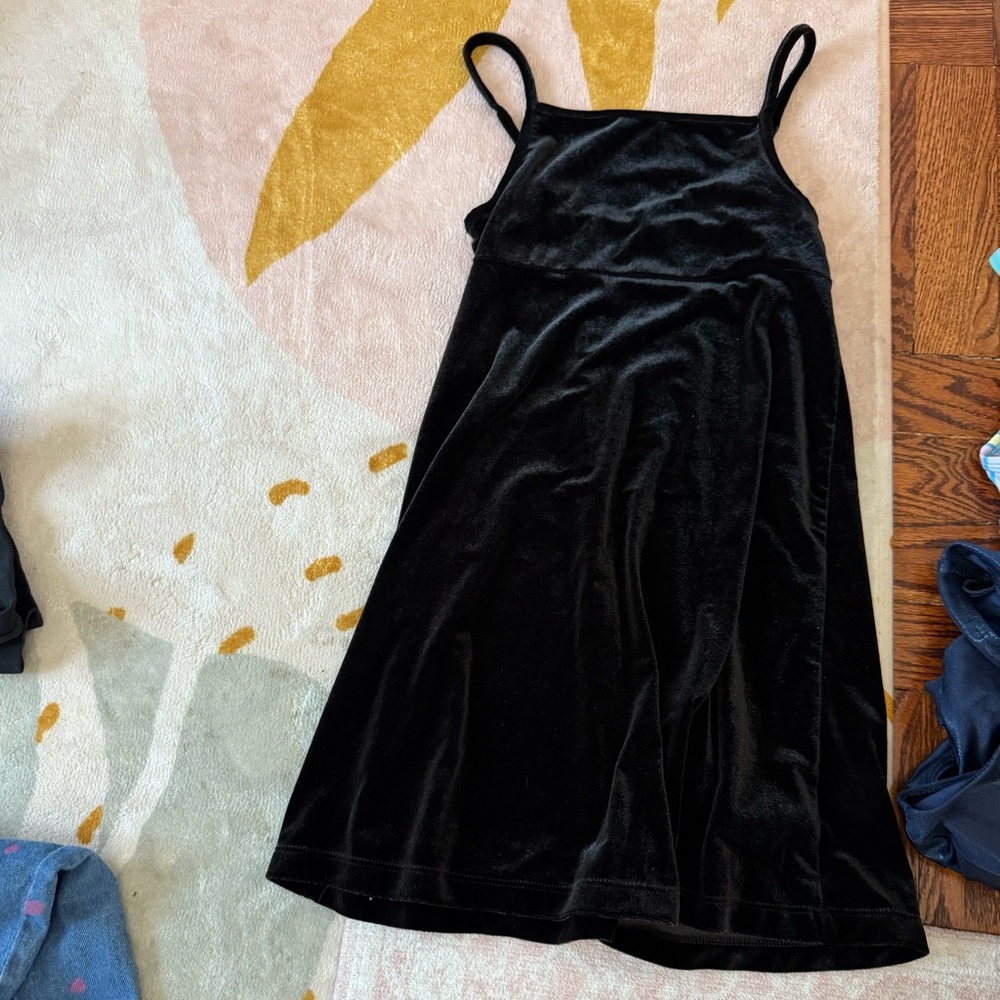 Old Navy Black Velvet Dress